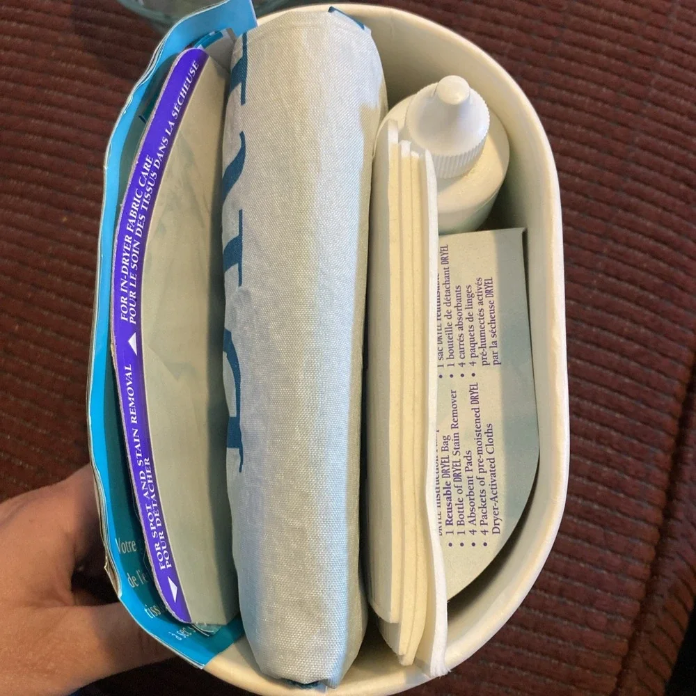 VTG DRYEL AT HOME DRY CLEANER STARTER KIT IN BOX 2001